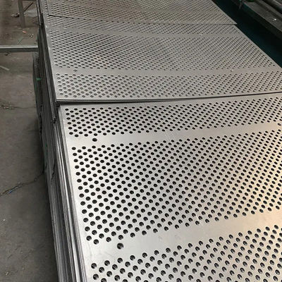 Micro Perforated Metal Mesh Speaker Grille dengan Lembar Aluminium dan Hot Dip Galvanized Construction