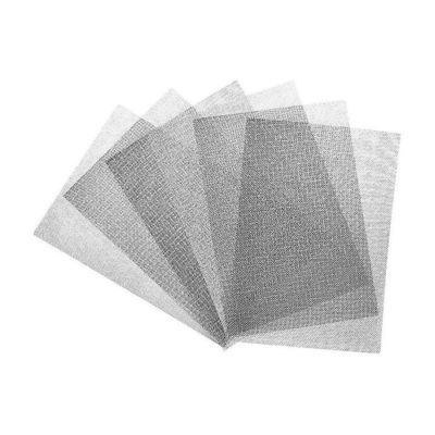 Plain Weave Woven Stainless Steel Wire Mesh Untuk Filter Kustomisasi