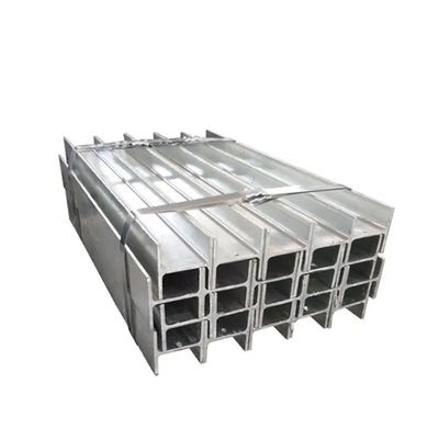 Ketebalan Flange yang dapat disesuaikan ASTM A36 A992 Hot Rolled Welding Universal Q235B Q345B Struktur Galvanis Baja H-Beam 1-12m