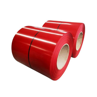 Koil Baja dengan Lapisan Seng 30-275g/m2 Koil Baja Galvanis Pracat Z275 Ral Koil Baja Lapisan Warna PPGI PPGL Koil