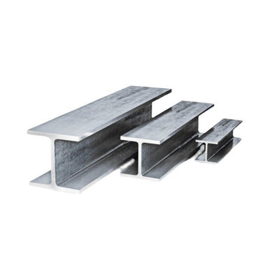 Ketebalan Hot Rolled I-Beam Q235 Q345 H-Beam Disesuaikan dengan High Frequency Welding H-Beam dengan Layanan Punching