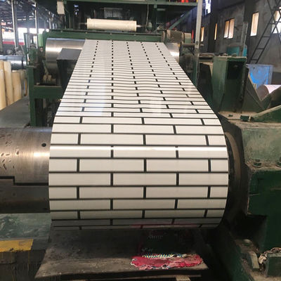 JIS PPGI Produsen PPGI PPGL 1200mm 0.5mm Prepainted Alu-Zinc Steel Coil dengan Lapisan Z41-Z60 dalam Pola Kamuflase