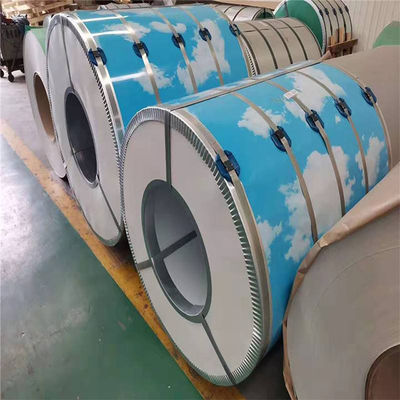 Chromated oiled anti finger PPGI Steel Coil 0.1-6 Mm Z120 Dx51d SGCC G550 Untuk pagar